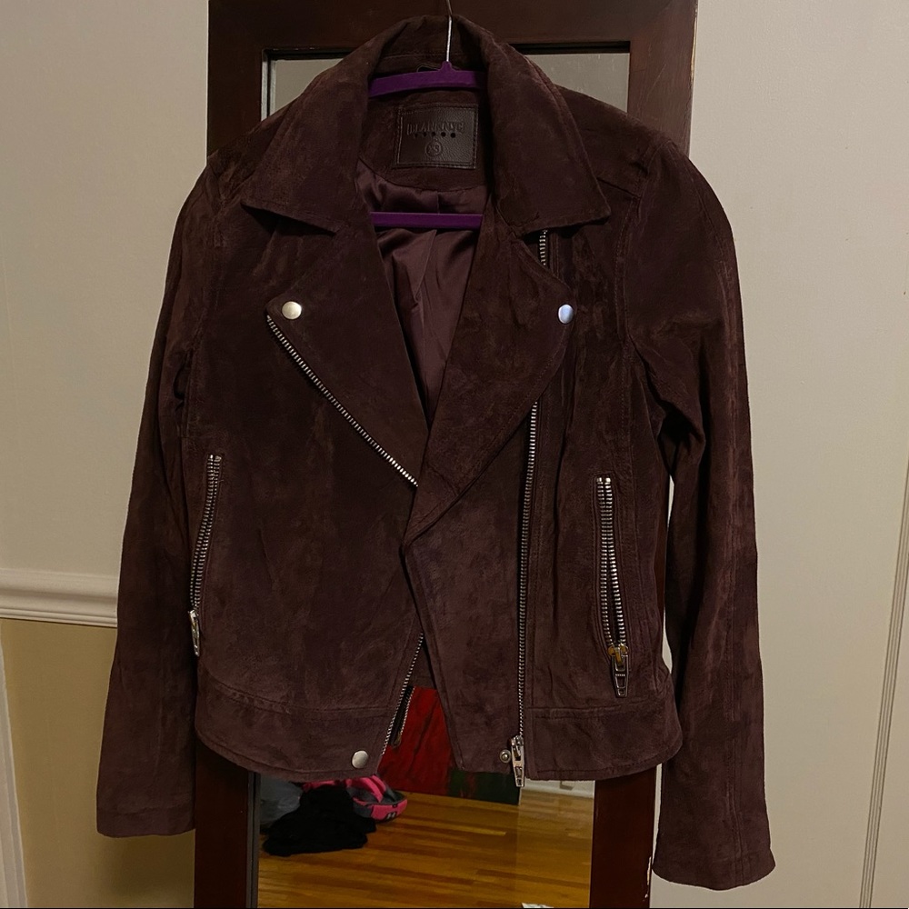 Dark Burgundy Leather Jacket